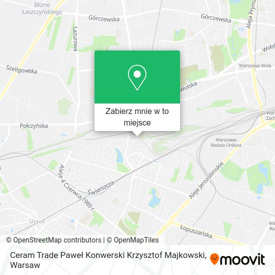 Mapa Ceram Trade Paweł Konwerski Krzysztof Majkowski