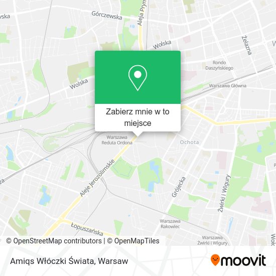 Mapa Amiqs Włóczki Świata