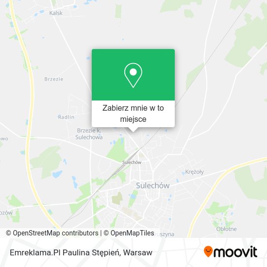 Mapa Emreklama.Pl Paulina Stępień