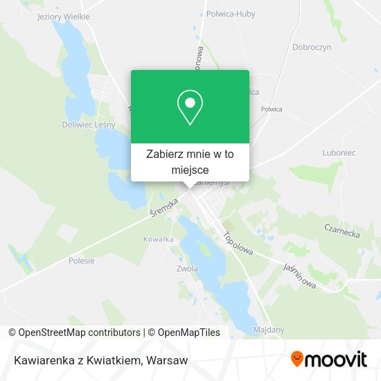 Mapa Kawiarenka z Kwiatkiem