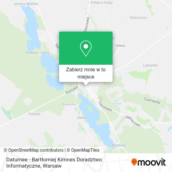 Mapa Datumee - Bartłomiej Kimnes Doradztwo Informatyczne