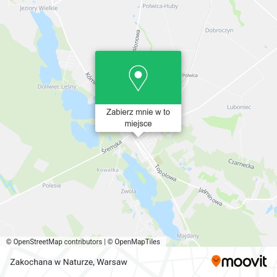 Mapa Zakochana w Naturze