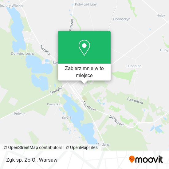 Mapa Zgk sp. Zo.O.