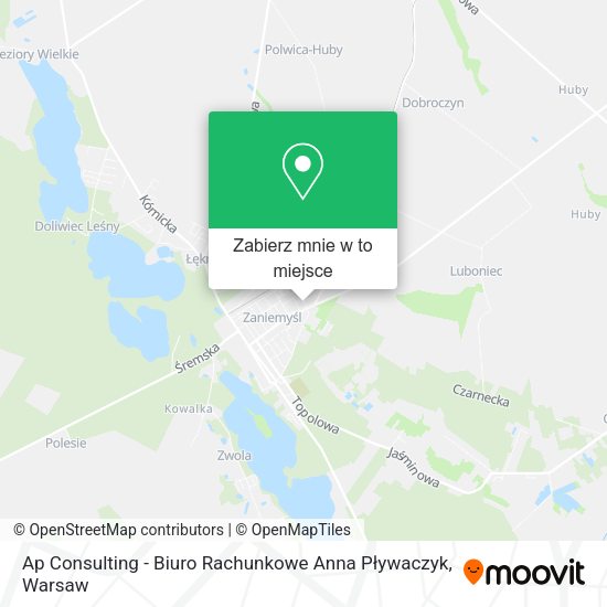 Mapa Ap Consulting - Biuro Rachunkowe Anna Pływaczyk