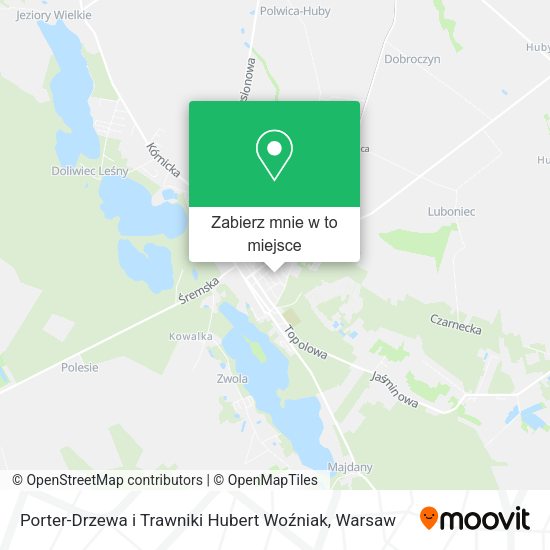 Mapa Porter-Drzewa i Trawniki Hubert Woźniak