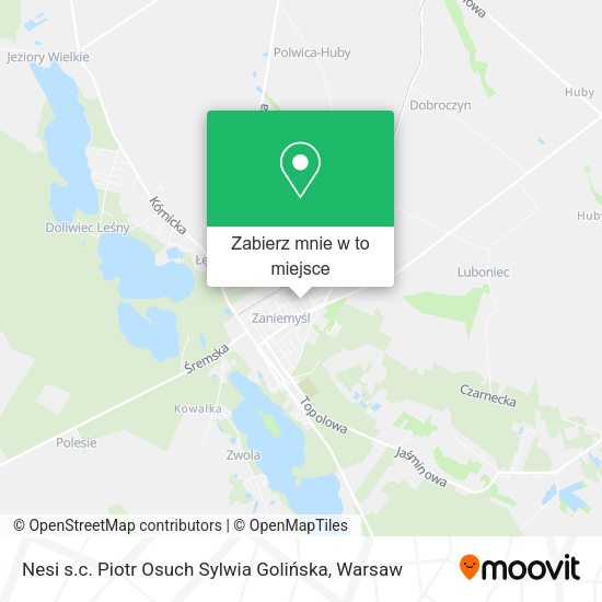 Mapa Nesi s.c. Piotr Osuch Sylwia Golińska