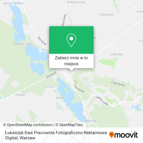 Mapa Łukaszyk Ewa Pracownia Fotograficzno-Reklamowa Digital