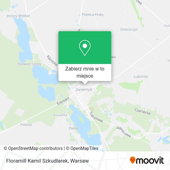 Mapa Floramill Kamil Szkudlarek