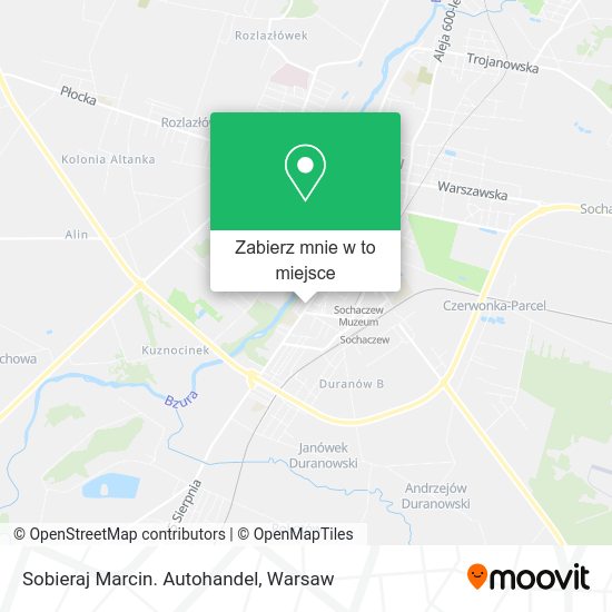 Mapa Sobieraj Marcin. Autohandel