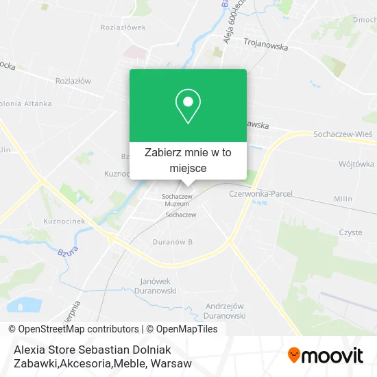 Mapa Alexia Store Sebastian Dolniak Zabawki,Akcesoria,Meble