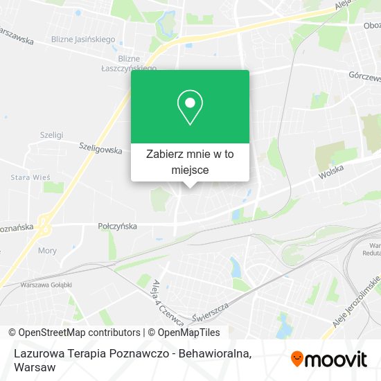 Mapa Lazurowa Terapia Poznawczo - Behawioralna