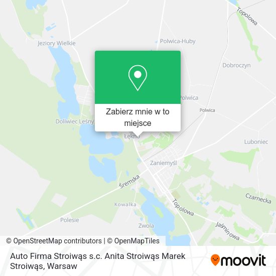 Mapa Auto Firma Stroiwąs s.c. Anita Stroiwąs Marek Stroiwąs