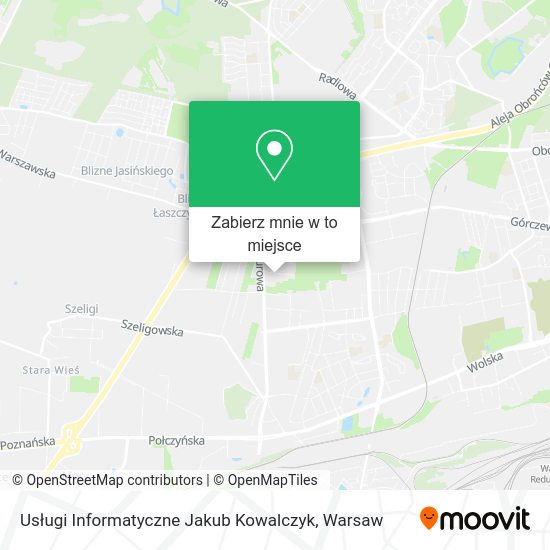 Mapa Usługi Informatyczne Jakub Kowalczyk