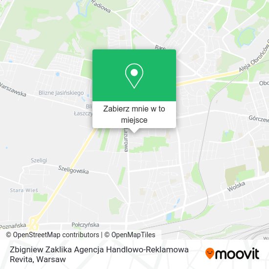 Mapa Zbigniew Zaklika Agencja Handlowo-Reklamowa Revita