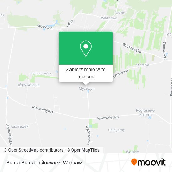 Mapa Beata Beata Liśkiewicz