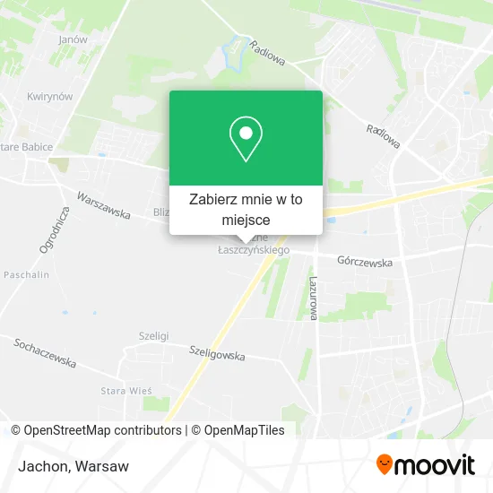 Mapa Jachon