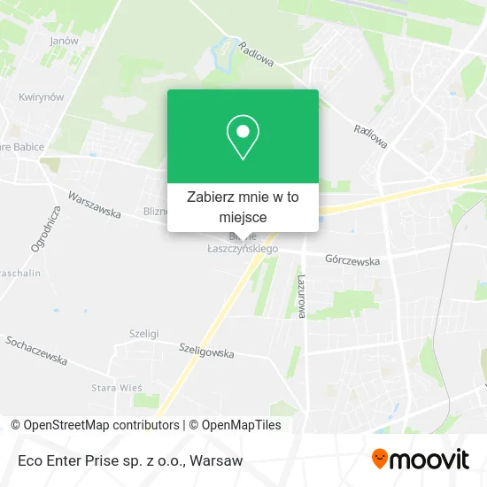 Mapa Eco Enter Prise sp. z o.o.