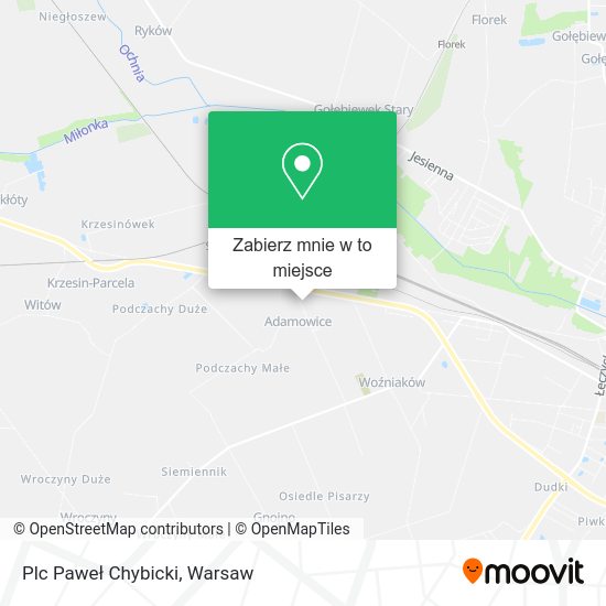 Mapa Plc Paweł Chybicki