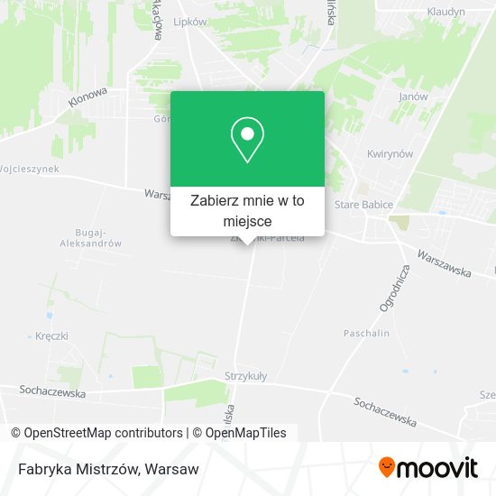 Mapa Fabryka Mistrzów