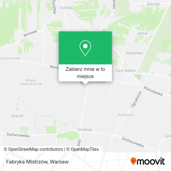 Mapa Fabryka Mistrzów