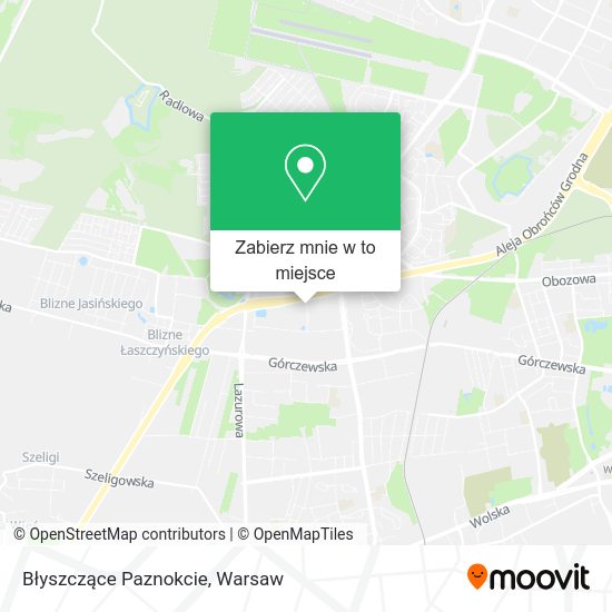 Mapa Błyszczące Paznokcie