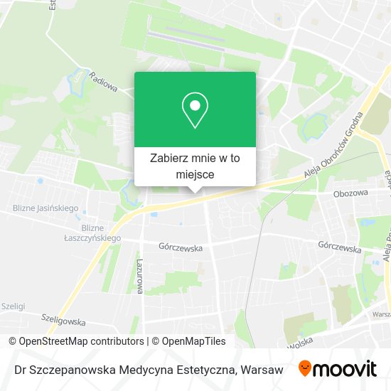 Mapa Dr Szczepanowska Medycyna Estetyczna