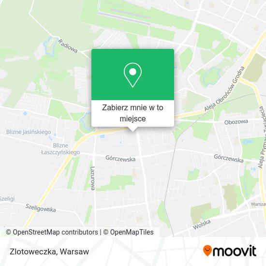 Mapa Zlotoweczka