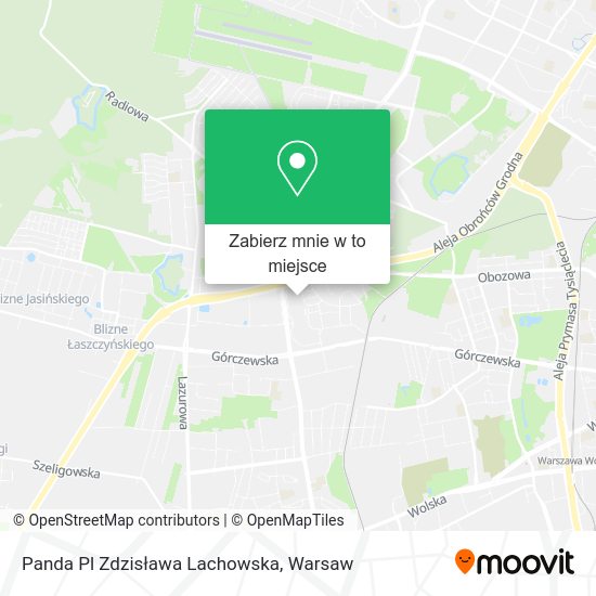 Mapa Panda Pl Zdzisława Lachowska