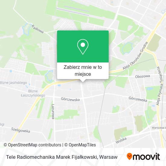 Mapa Tele Radiomechanika Marek Fijałkowski