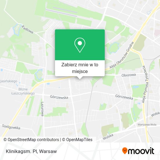 Mapa Klinikagsm. Pl