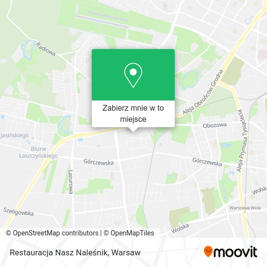 Mapa Restauracja Nasz Naleśnik