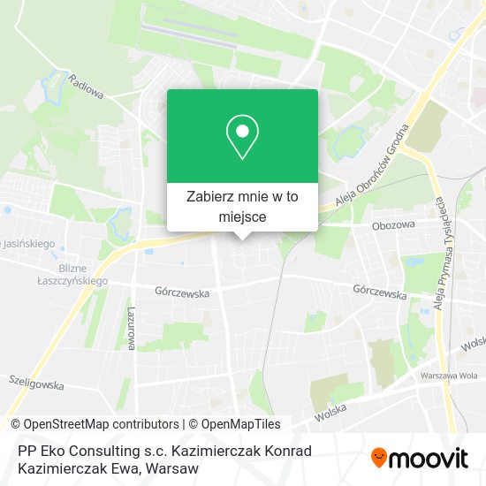 Mapa PP Eko Consulting s.c. Kazimierczak Konrad Kazimierczak Ewa