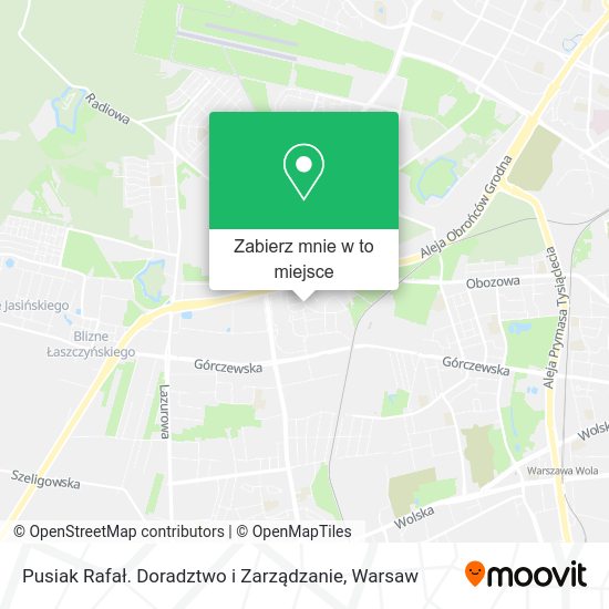 Mapa Pusiak Rafał. Doradztwo i Zarządzanie