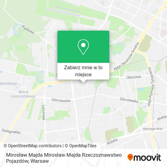 Mapa Mirosław Majda Mirosław Majda Rzeczoznawstwo Pojazdów