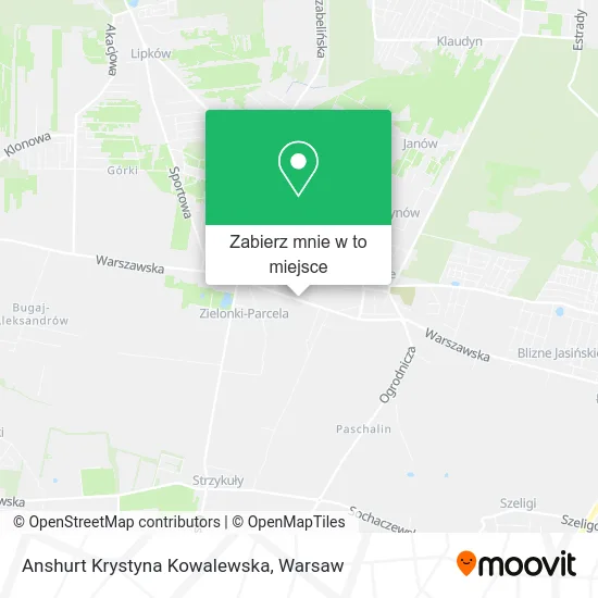Mapa Anshurt Krystyna Kowalewska