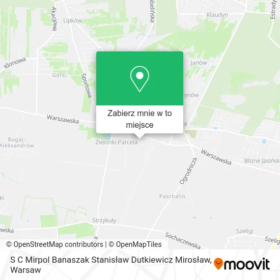 Mapa S C Mirpol Banaszak Stanisław Dutkiewicz Mirosław