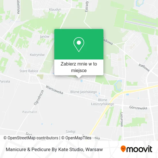 Mapa Manicure & Pedicure By Kate Studio