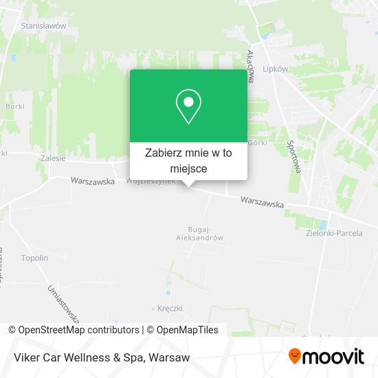 Mapa Viker Car Wellness & Spa