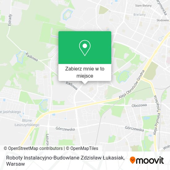 Mapa Roboty Instalacyjno-Budowlane Zdzisław Łukasiak