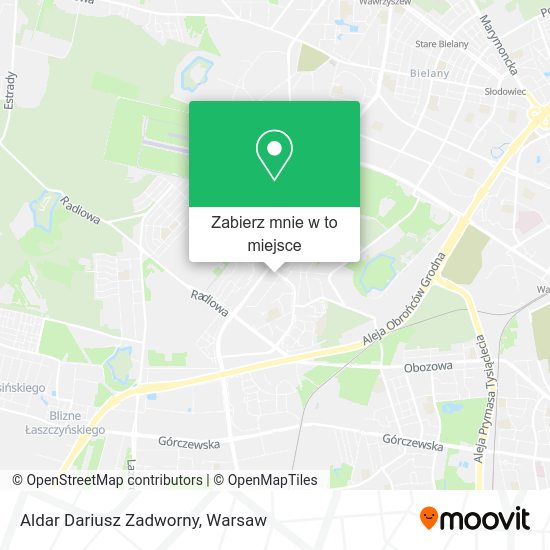 Mapa Aldar Dariusz Zadworny