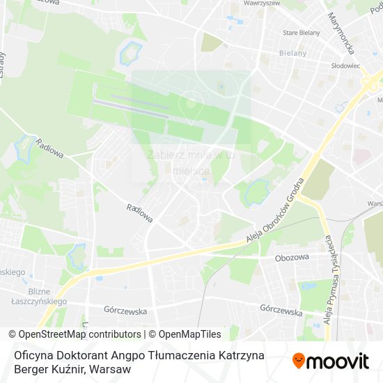 Mapa Oficyna Doktorant Angpo Tłumaczenia Katrzyna Berger Kuźnir