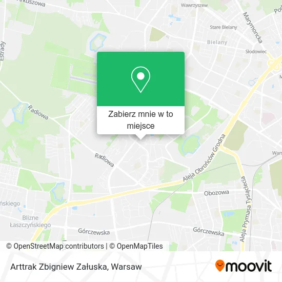 Mapa Arttrak Zbigniew Załuska
