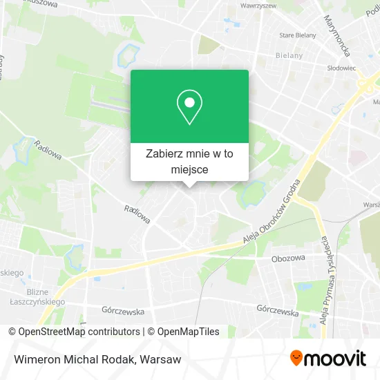 Mapa Wimeron Michal Rodak