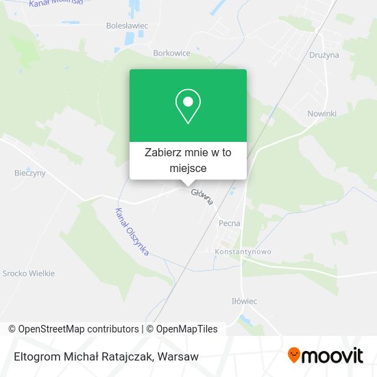 Mapa Eltogrom Michał Ratajczak