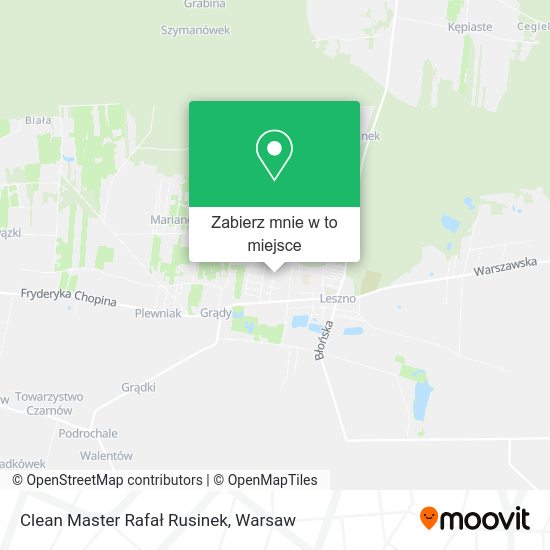 Mapa Clean Master Rafał Rusinek