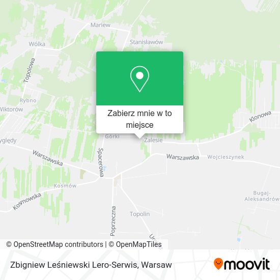 Mapa Zbigniew Leśniewski Lero-Serwis