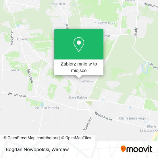 Mapa Bogdan Nowopolski