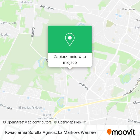 Mapa Kwiaciarnia Sorella Agnieszka Marków