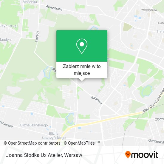 Mapa Joanna Słodka Ux Atelier