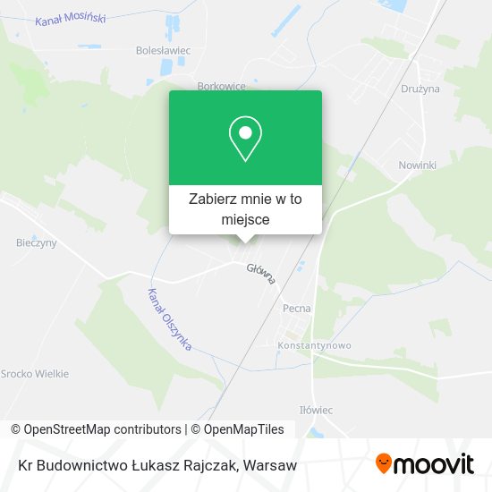 Mapa Kr Budownictwo Łukasz Rajczak